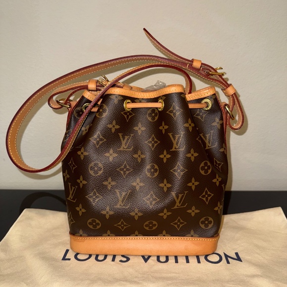 Louis Vuitton- Petit Noé Monogram canvad bucket bag - Picture 4 of 10